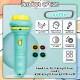 [Little B House] Kids Story Telling Torch Projector Play Set Children's Slide Flashlight Mainan Projektor - BT119