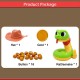 [Little B House] Electric Scary Rattlesnake Toy Biting Hand Rattlesnake Toys Snake Games Mainan Ular - BT284