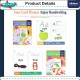 [Little B House] Write & Wipe English Learning Card Alphabet Words Math Number Card Kad ABC Kad Nombor-BT287