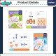 [Little B House] Write & Wipe English Learning Card Alphabet Words Math Number Card Kad ABC Kad Nombor-BT287