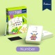 [Little B House] Write & Wipe English Learning Card Alphabet Words Math Number Card Kad ABC Kad Nombor-BT287