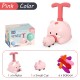 [Little B House] Inertial Power Balloon Launcher Children Battery free Aerodynamic Car Toy Mainan Kereta-BT288