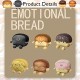 [Little B House] Toast Sliced Bread Pillow Emotional Bed Bolsters Doll Patung Roti- BT279