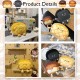 [Little B House] Toast Sliced Bread Pillow Emotional Bed Bolsters Doll Patung Roti- BT279