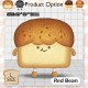 [Little B House] Toast Sliced Bread Pillow Emotional Bed Bolsters Doll Patung Roti- BT279