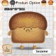 [Little B House] Toast Sliced Bread Pillow Emotional Bed Bolsters Doll Patung Roti- BT279