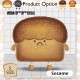 [Little B House] Toast Sliced Bread Pillow Emotional Bed Bolsters Doll Patung Roti- BT279