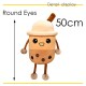 [Little B House] Toast Sliced Bread Pillow Emotional Bed Bolsters Doll Patung Roti- BT279
