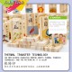 [Little B House]100pcs Wooden Double-Sided Chinese Character Dominoes Learning Education Toys Pendidikan Cina-BT161