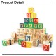 [Little B House] Education 27/48pcs ABC Printing Blocks Puzzle Toys with Storage Box Kiub Abjad - BT268