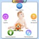 Little B House Newborn Baby Tooth Gel Hanging Plush Toys Crinkle Teether Mainan Bayi - BT237