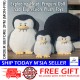 Little B House Exploding Head Penguin Doll Cute Big Toy Cushion Gift Anak Patung Penguin - BT312
