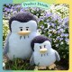 Little B House Exploding Head Penguin Doll Cute Big Toy Cushion Gift Anak Patung Penguin - BT312