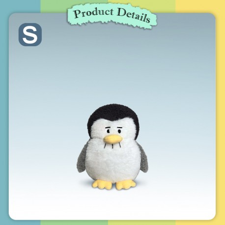 Little B House Exploding Head Penguin Doll Cute Big Toy Cushion Gift Anak Patung Penguin - BT312