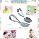 Little B House Japan Made Baby Stainless Steel Curved Handle Feeding Spoon & Fork Garpu Sudu Bayi -TW12