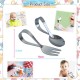 Little B House Japan Made Baby Stainless Steel Curved Handle Feeding Spoon & Fork 宝宝不锈钢叉勺 Garpu Sudu Bayi -TW12