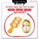 Little B House Rice Ball Molds Sushi Mold Maker Sushi Maker Onigiri Rice Mold 摇摇乐饭团模具 Acuan Nasi - KW30