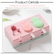 Little B House Homemade Silicone Ice Cream Mold Ice Maker Baby DIY Popsicle Stick Acuan Ice Cream - KW24