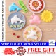 Little B House Sushi Maker Tools 4 Set Bento Accessories Tool Rice Ball Mold Acaun Nasi - KW32