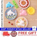 Little B House Sushi Maker Tools 4 Set Bento Accessories Tool Rice Ball Mold Acaun Nasi - KW32