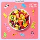 Little B House Animal Fruit Picks Forks Mini Cartoon Toothpick for Cake Dessert Garpu Bento - KW36