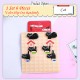 Little B House Animal Fruit Picks Forks Mini Cartoon Toothpick for Cake Dessert Garpu Bento - KW36