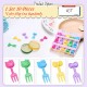 Little B House Animal Fruit Picks Forks Mini Cartoon Toothpick for Cake Dessert Garpu Bento - KW36