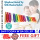Little B House 15 Note Multi-Colored Bars Xylophone Wooden Mallets for Kids Musical Toy Alat Music - BT204