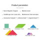 Little B House Magnetic Jigsaw Puzzle Tangram Montessori IQ Teaser Blocks Mainan Tangram Teka Teki - BT93