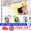 Little B House Hooded Bathrobe Soft Infant Newborn Baby Blanket Cartoon Towel Tuala mandi Kanak Kanak - BA16