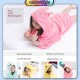Little B House Hooded Bathrobe Soft Infant Newborn Baby Blanket Cartoon Towel 儿童浴巾 Tuala mandi Kanak Kanak - BA16