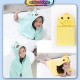 Little B House Hooded Bathrobe Soft Infant Newborn Baby Blanket Cartoon Towel Tuala mandi Kanak Kanak - BA16
