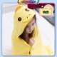 Little B House Hooded Bathrobe Soft Infant Newborn Baby Blanket Cartoon Towel Tuala mandi Kanak Kanak - BA16