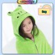 Little B House Hooded Bathrobe Soft Infant Newborn Baby Blanket Cartoon Towel Tuala mandi Kanak Kanak - BA16