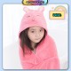 Little B House Hooded Bathrobe Soft Infant Newborn Baby Blanket Cartoon Towel Tuala mandi Kanak Kanak - BA16