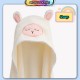 Little B House Hooded Bathrobe Soft Infant Newborn Baby Blanket Cartoon Towel Tuala mandi Kanak Kanak - BA16