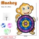 Little B House Animal Dart Board Set Sticky Ball Sucker Dart Toys Family Sport Party Game Mainan Dart - BT306