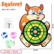 Little B House Animal Dart Board Set Sticky Ball Sucker Dart Toys Family Sport Party Game Mainan Dart - BT306