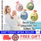 Little B House Water Spray Bath Toy Sprinkler Tumbler Duck Water Gun Mainan Mandi - BT327