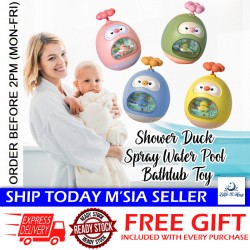 Little B House Water Spray Bath Toy Sprinkler Tumbler Duck Water Gun Mainan Mandi - BT327