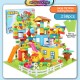Little B House Large Kids Multifunction Table Building Blocks Compatible Lego Duplo Block Meja Lego Dulpo - BT179