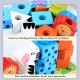Little B House Digital Cognitive Shape Colorful Animals Sorter Counting Montessori Toy Mainan Pendidikan - BT137