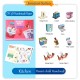 Little B House DIY 3D Origami Paper Art Casual Learning Educational Montessori Craft Toy Mainan Seni - BT54