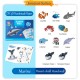 Little B House DIY 3D Origami Paper Art Casual Learning Educational Montessori Craft Toy Mainan Seni - BT54