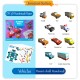 Little B House DIY 3D Origami Paper Art Casual Learning Educational Montessori Craft Toy Mainan Seni - BT54
