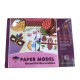 Little B House DIY 3D Origami Paper Art Casual Learning Educational Montessori Craft Toy Mainan Seni - BT54