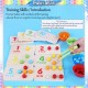 Little B House Wooden Play Toy Clip Beads Arithmetic Multifunctional Game Mainan Matematik - BKM31