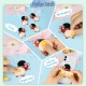 Little B House 3D Cartoon Sticker Soft Silicone Car Door Anti Scratch Phone Stickers Sticker Silikon Comel - BT314
