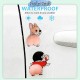 Little B House 3D Cartoon Sticker Soft Silicone Car Door Anti Scratch Phone Stickers Sticker Silikon Comel - BT314