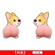 Little B House 3D Cartoon Sticker Soft Silicone Car Door Anti Scratch Phone Stickers Sticker Silikon Comel - BT314